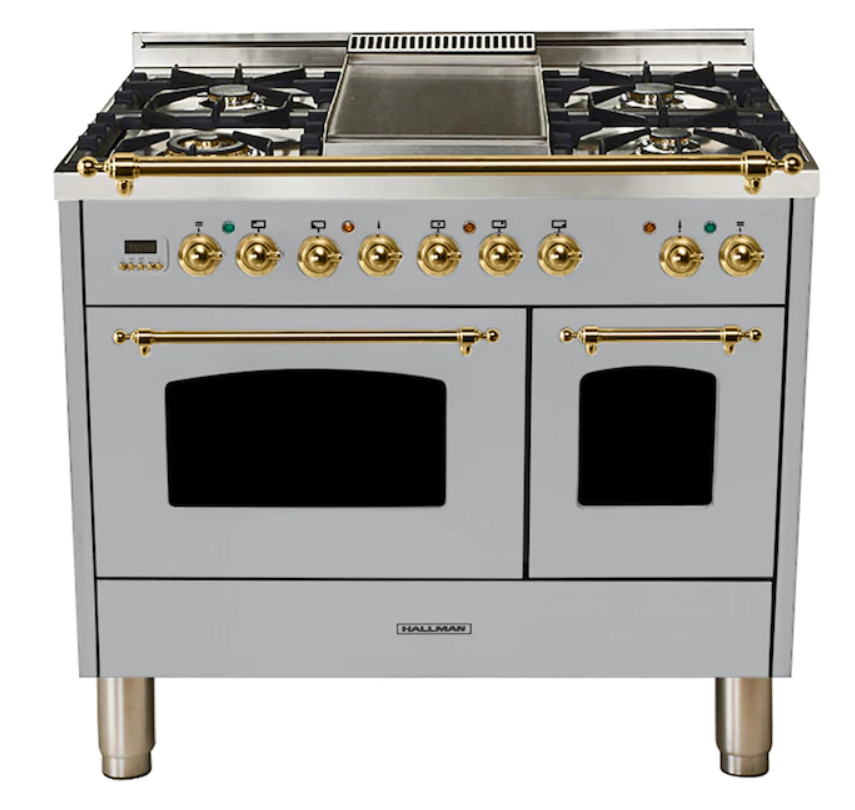 Hallman Vintage-Style Oven Range